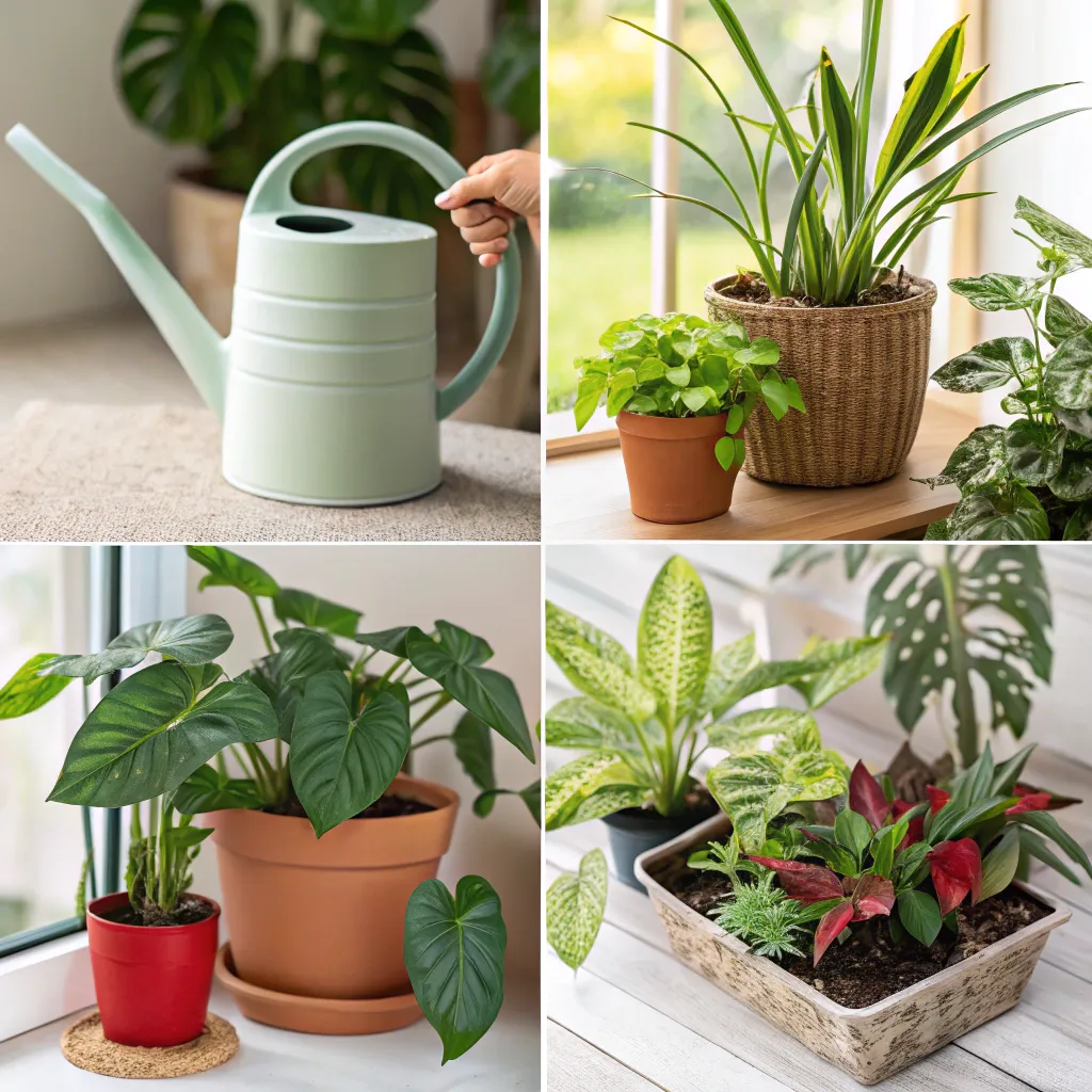 Houseplant care course materials